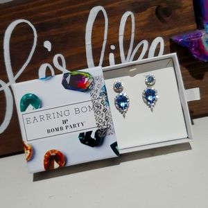 Ring Bomb light blue quartz